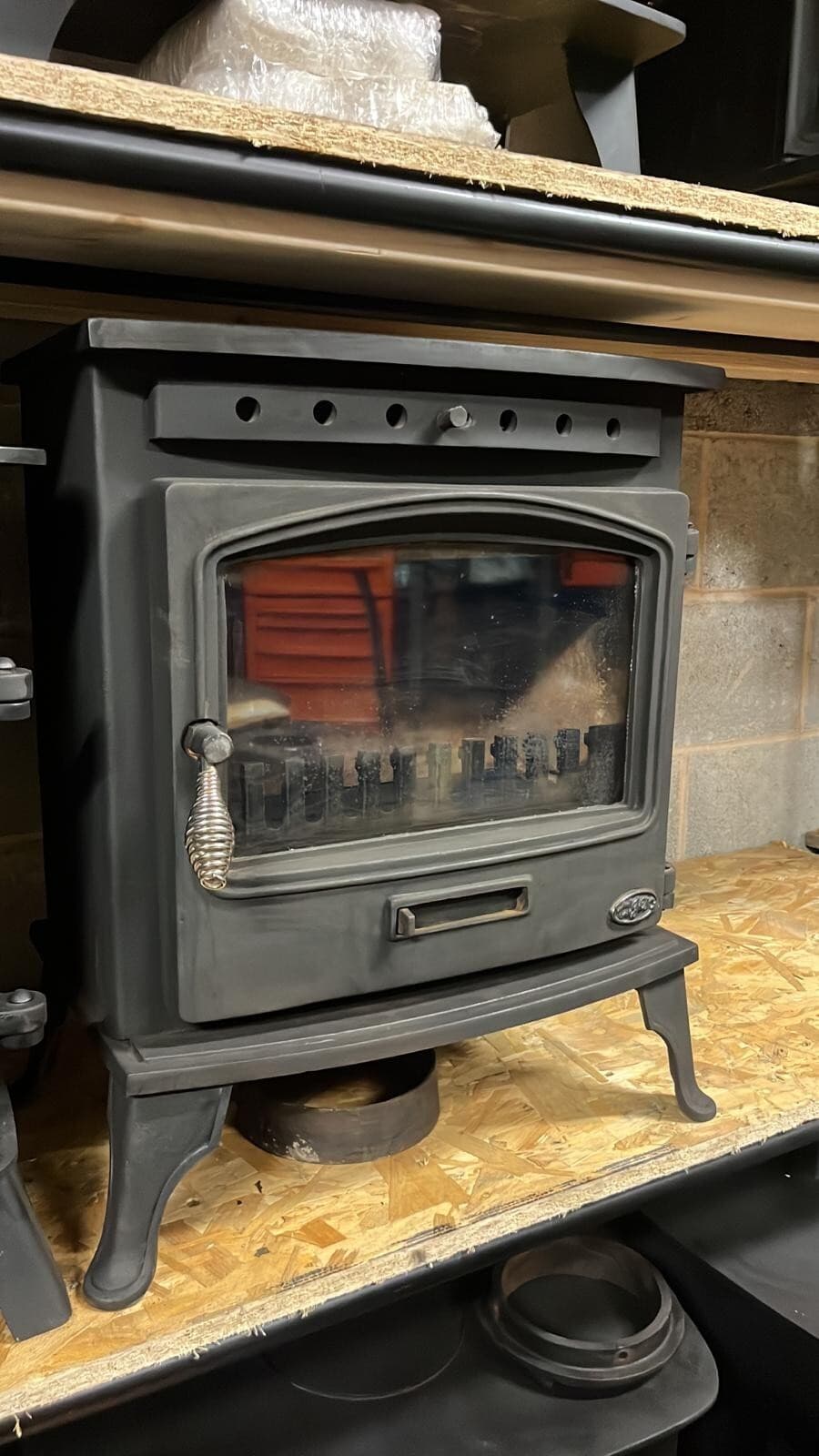 Tiger "Gallery" STOVE 5KW MULTIFUEL, (log,wood+burner), DEFRA, 🚚🚚🚚 — view 3