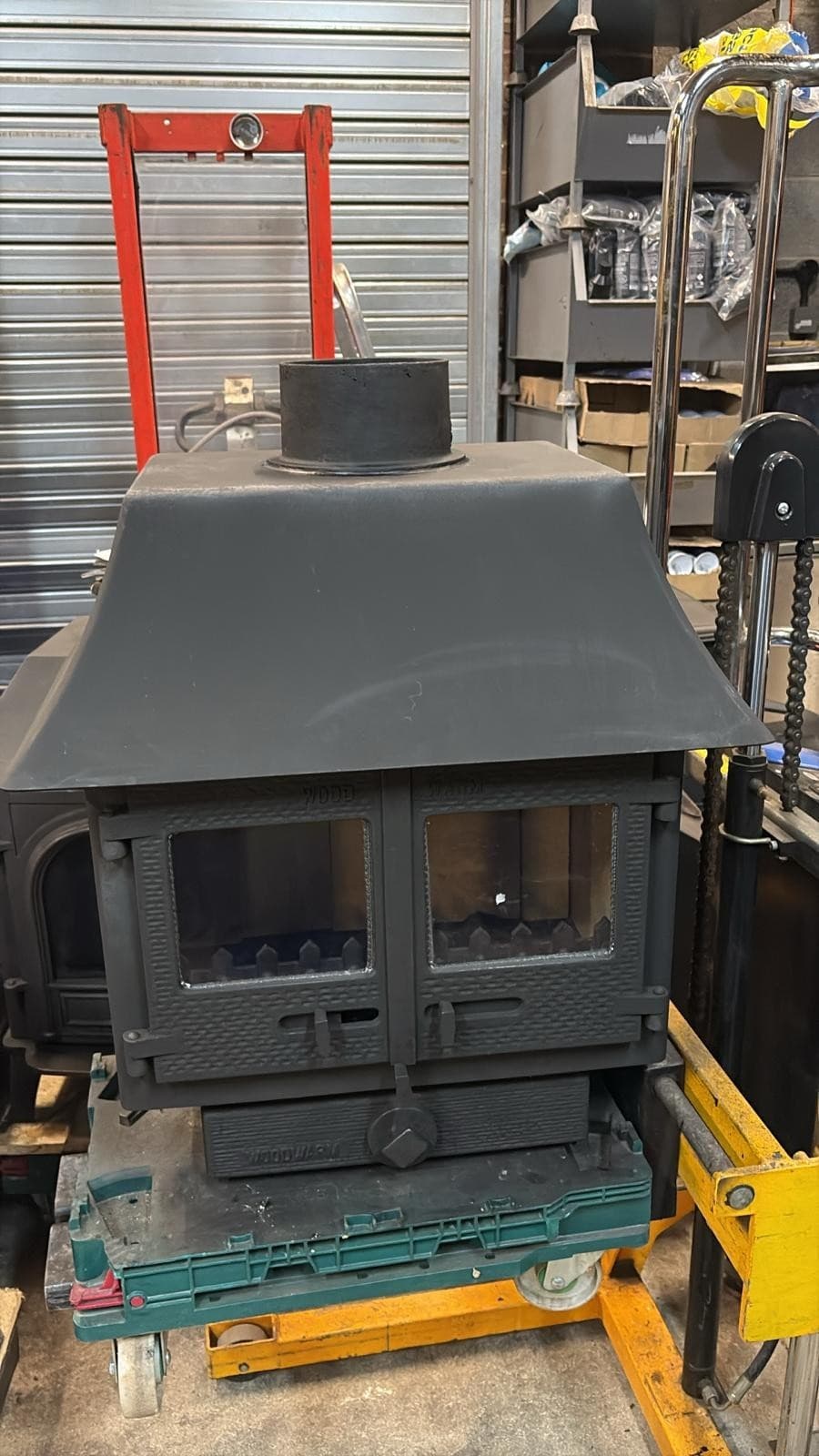 WOODWARM Canopy Stove, 7kW MULTIFUEL, (log,wood+burner), 🚚🚚🚚 — view 2