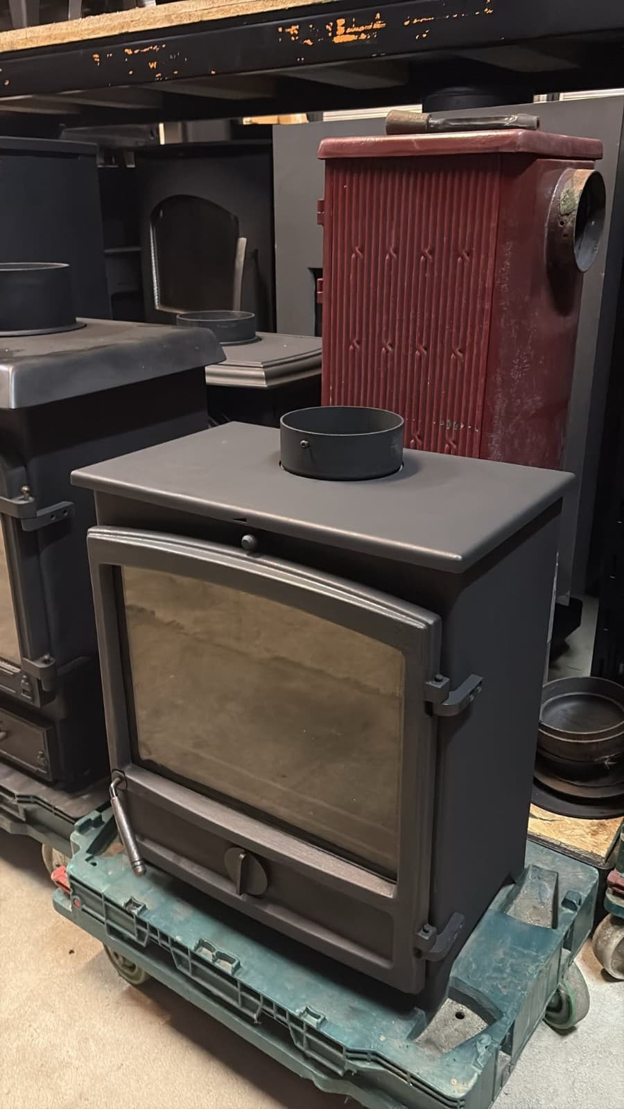 Fireline FX Wide Screen 5kW Multi-Fuel Stove (log,wood+burner), , ๐๐๐ โ view 4