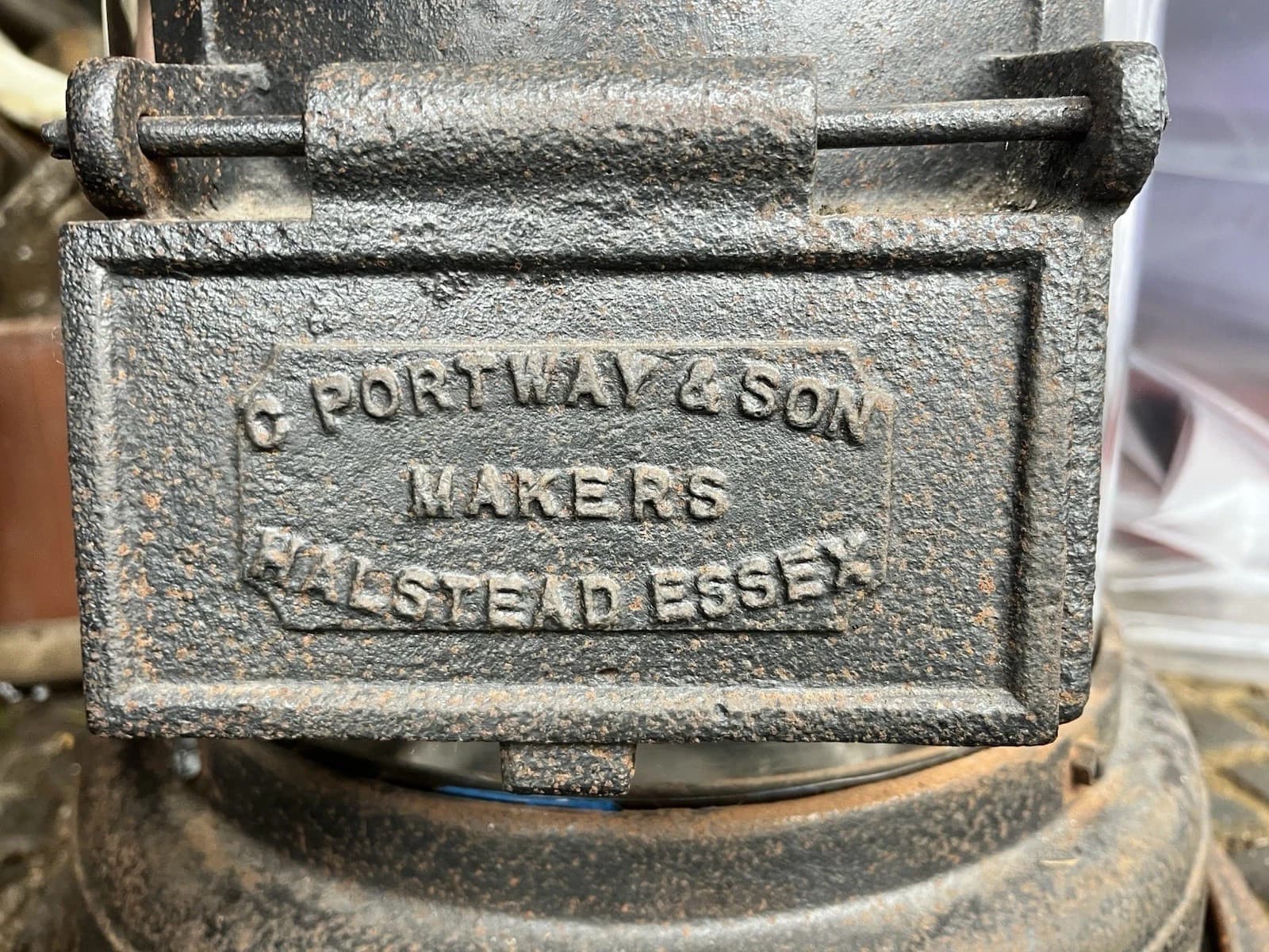 Antique Portways Stove vintage cyclinder stove. lovely old stove ARGE — view 2