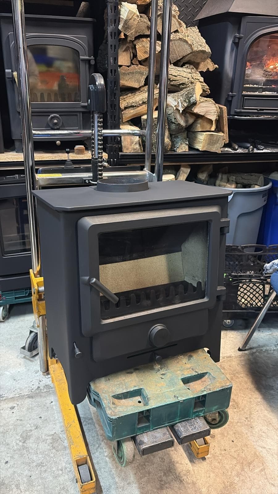 Merlin Slimline 4-6kw Stove Designed and Manufactured In U.K — view 5