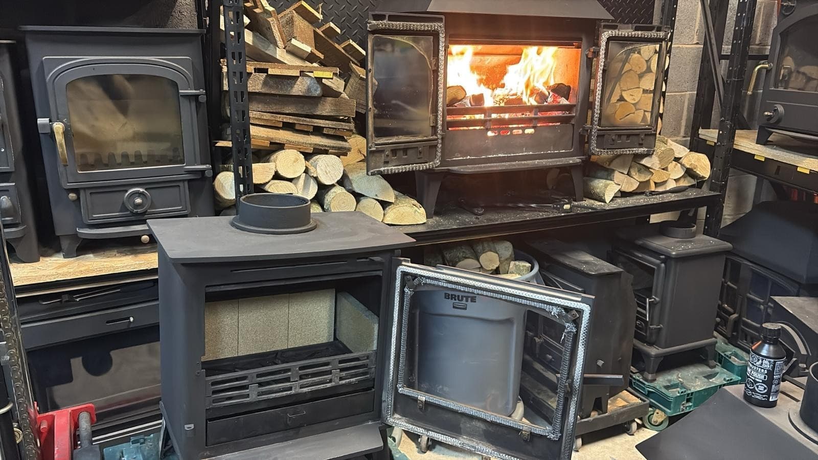 ACR Earlswood Stove, 5kW, MULTIFUEL, (log,wood+burner), DEFRA ๐๐ โ view 3
