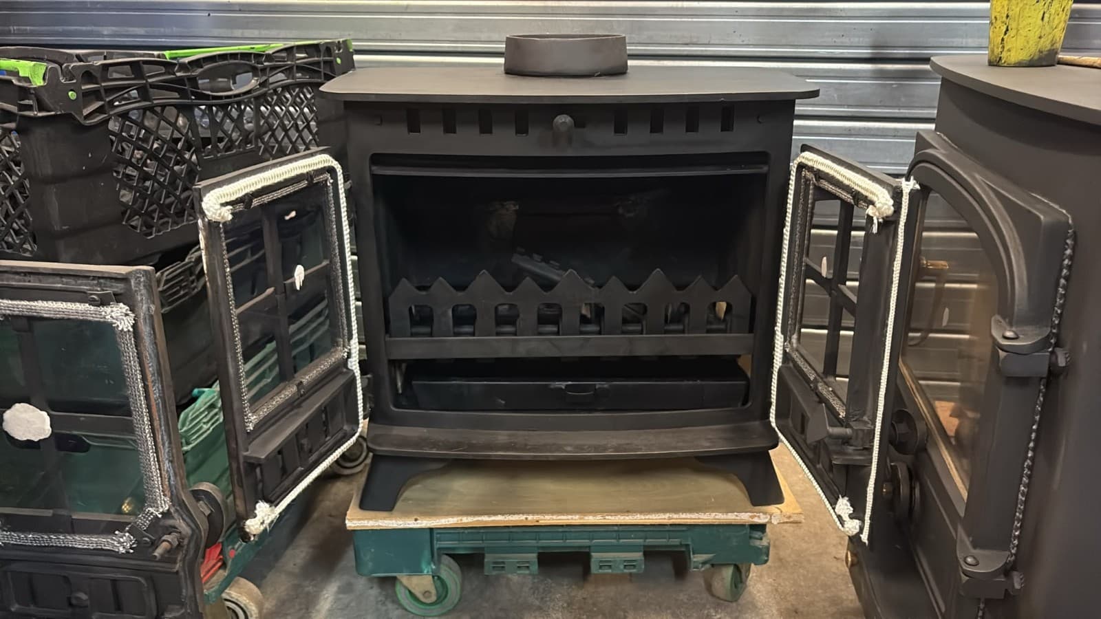 Hunter Herald 8 Stove 8kw, COAL, MULTIFUEL, (log,wood+burner), DELIVERY 🚚🚚 — view 5