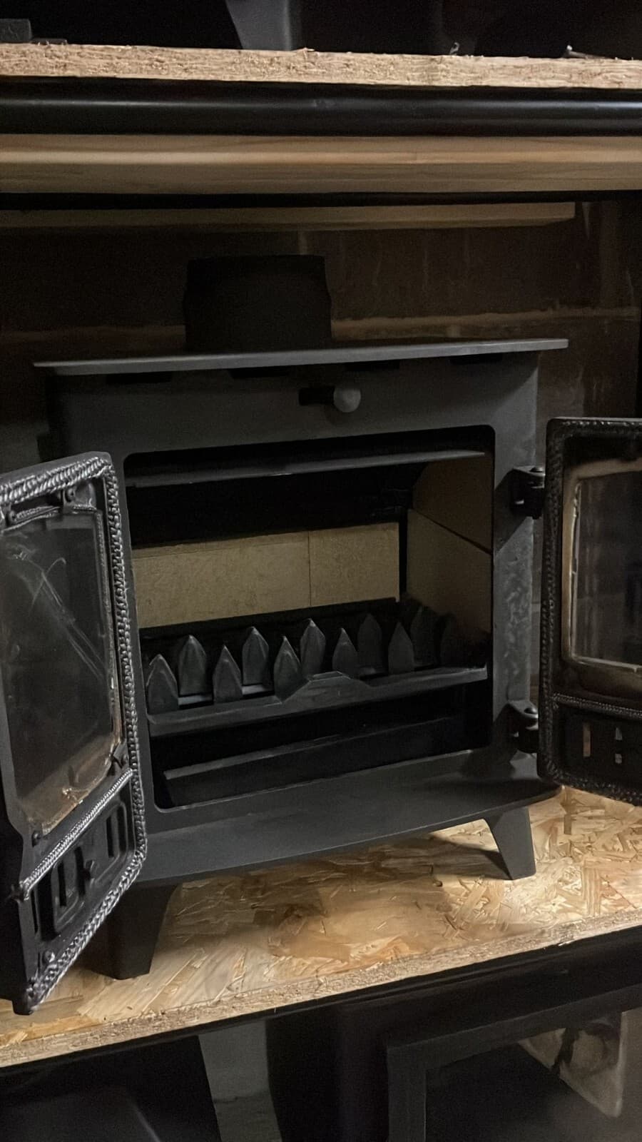 Hunter Herald 4 5kw Stove, MULTIFUEL, (log,wood+burner), DEFRA, eco stoveπππ β view 5