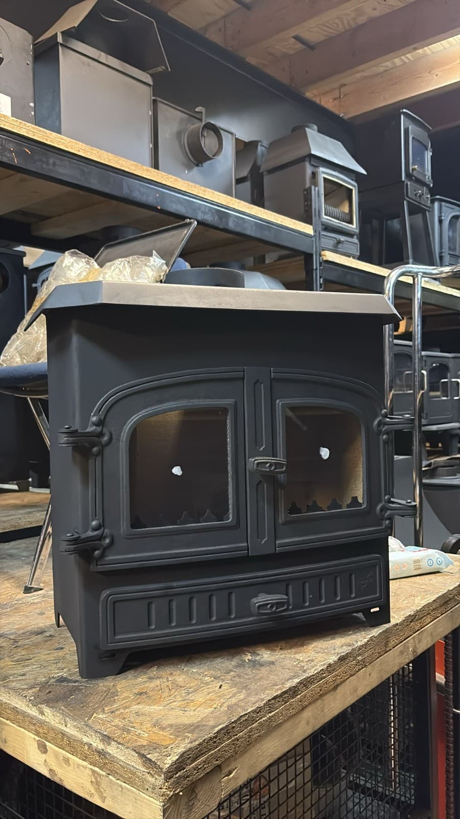 Arrow Hamlet 7 7kw, Stove, MULTIFUEL, (log,wood+burner), LOGBURNER ๐
