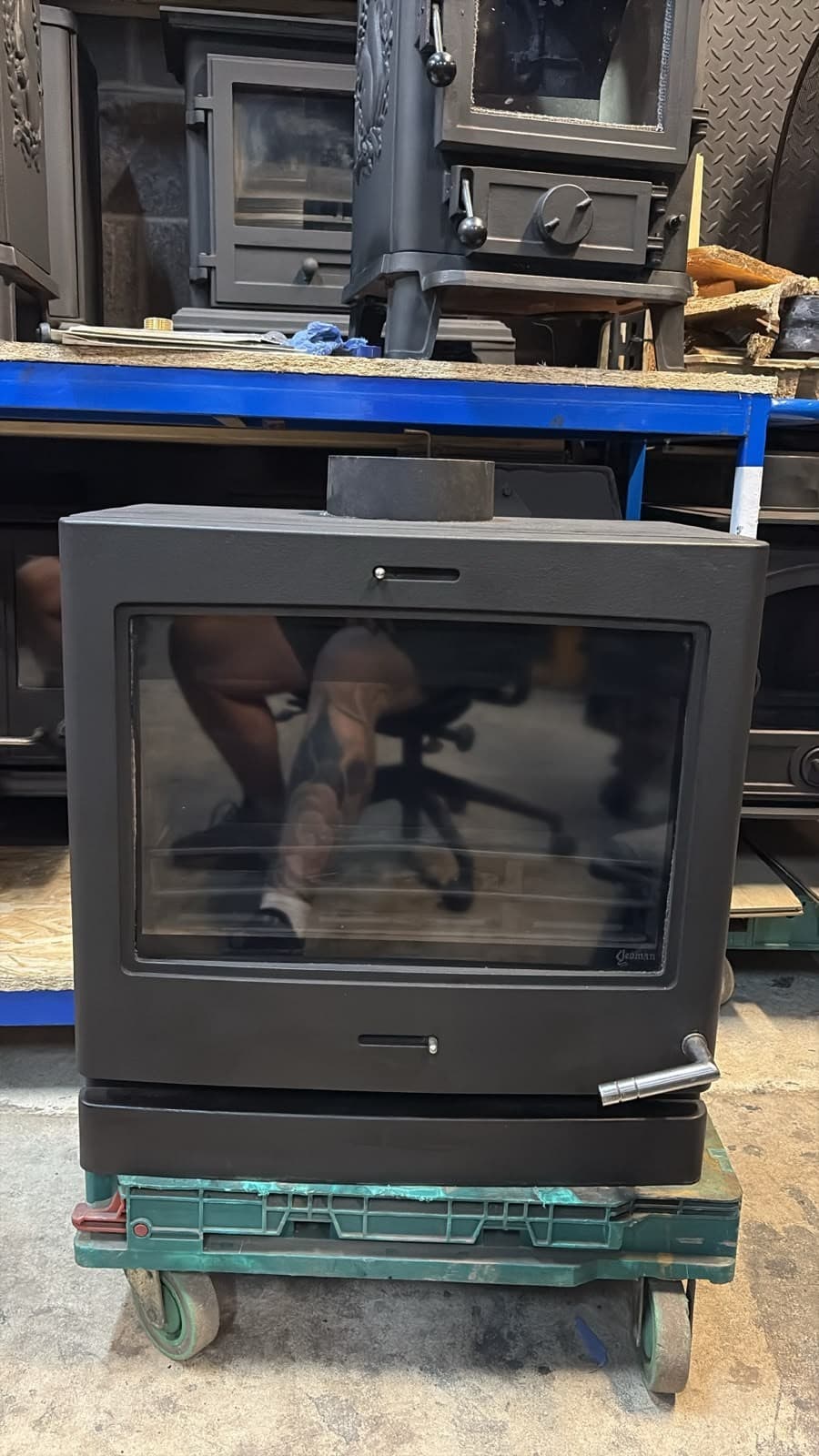 YEOMAN CL8, STOVE 8kW, Muiltifuel Stove COAL LOGBURNER (log,wood+burner), 🚚🚚