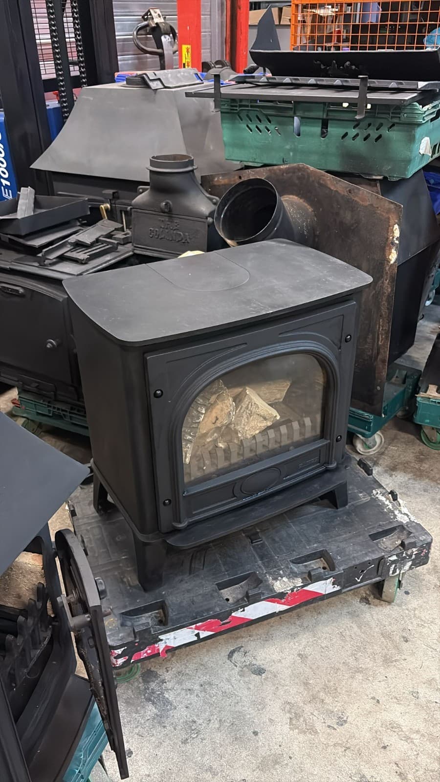 Gazco ASHTON Stockton 8 GAS 6.6KW Medium Gas Stove Fire BALANCED FLUE — view 2
