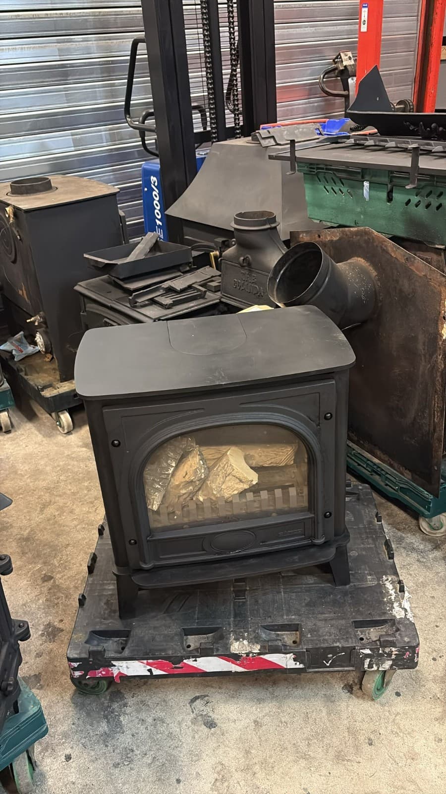 Gazco ASHTON Stockton 8 GAS 6.6KW Medium Gas Stove Fire BALANCED FLUE — view 3