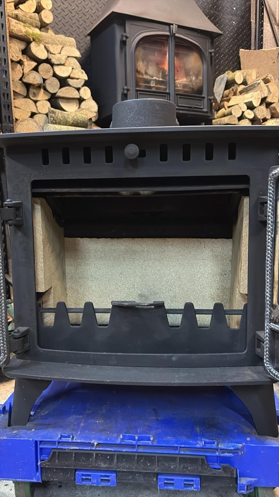 Hunter Herald 5 SLIMLINE LOG BURNING Stove 8kw, Woodburner (log,wood+burner)🚚 — view 5