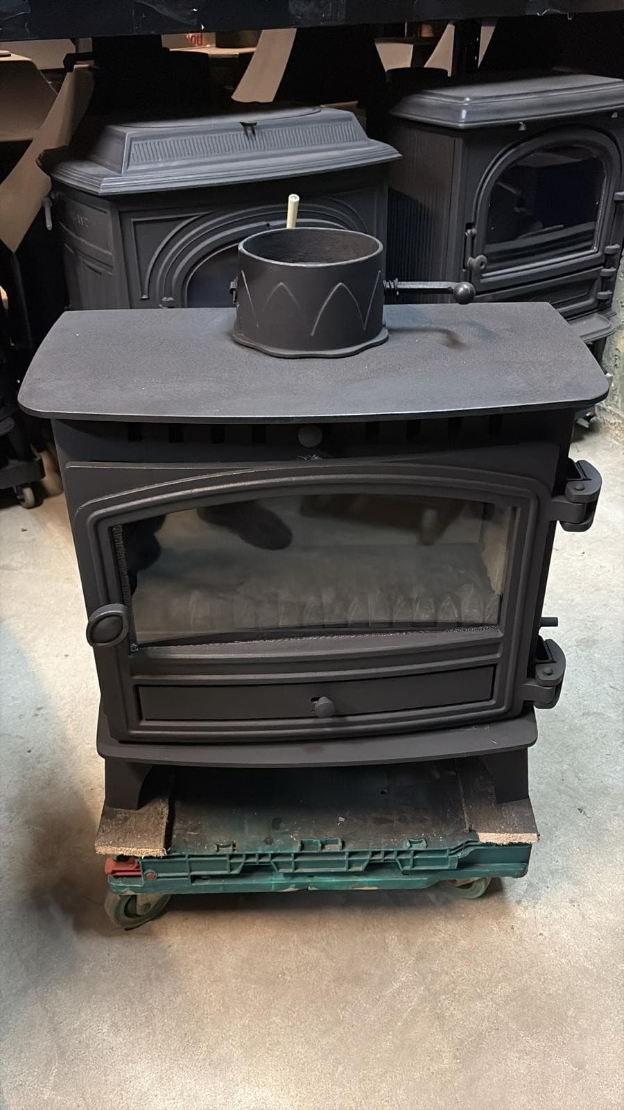 Hunter Herald 8 SLIMLINE Stove 6kw, MULTIFUEL, COAL (log,wood+burner), 🚚🚚🚚 — view 5