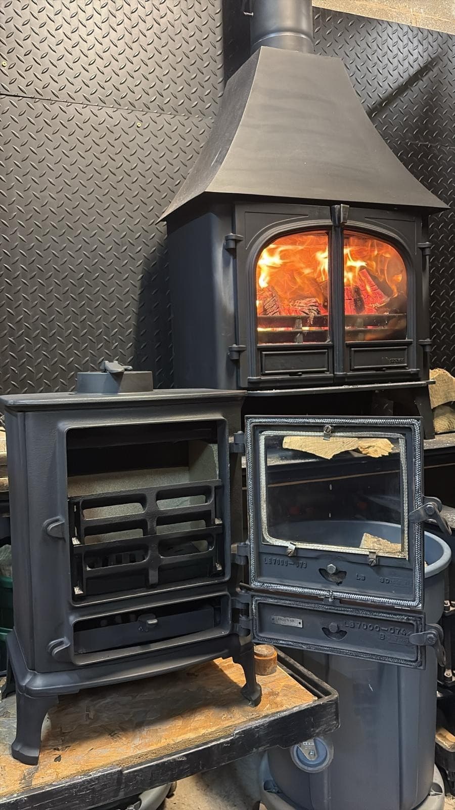 Stovax Brunel 1A STOVE 4.5KW MULTIFUEL, COAL (log,wood+burner), 🚚🚚 — view 3