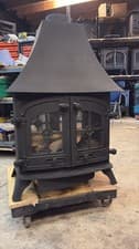 Yeoman Devon Gas Stove - Double Sided/Double Fronted GAS STOVE, logburner