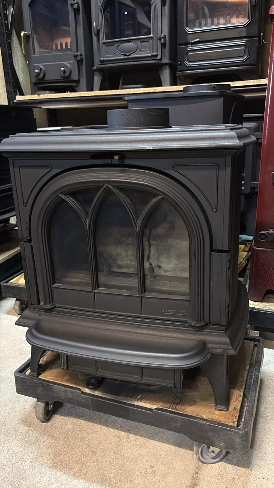 🔥 RESTORED “STOVAX HUNTINGDON 25” 5KW Multifuel DEFRA stove Wood Log Burner 🔥 — view 3