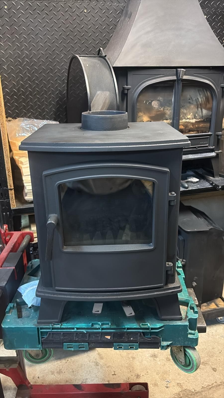 Broseley Cast Iron Stove, 5kW, MULTIFUEL, (log,wood+burner), DEFRA 🚚🚚 — view 2