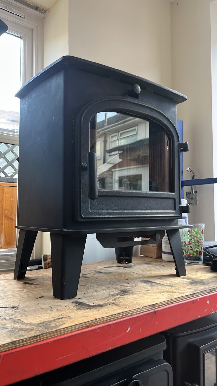 Hunter Cleanburn Lovenholm Stove, MULTIFUEL, (log,wood+burner), DEFRA, eco stove — view 4