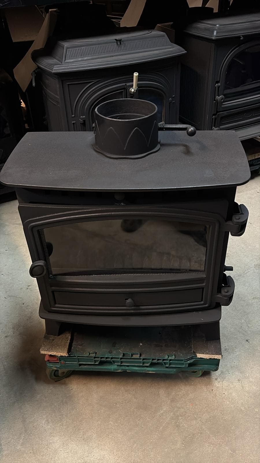 Hunter Herald 8 SLIMLINE Stove 6kw, MULTIFUEL, COAL (log,wood+burner), 🚚🚚🚚 — view 4