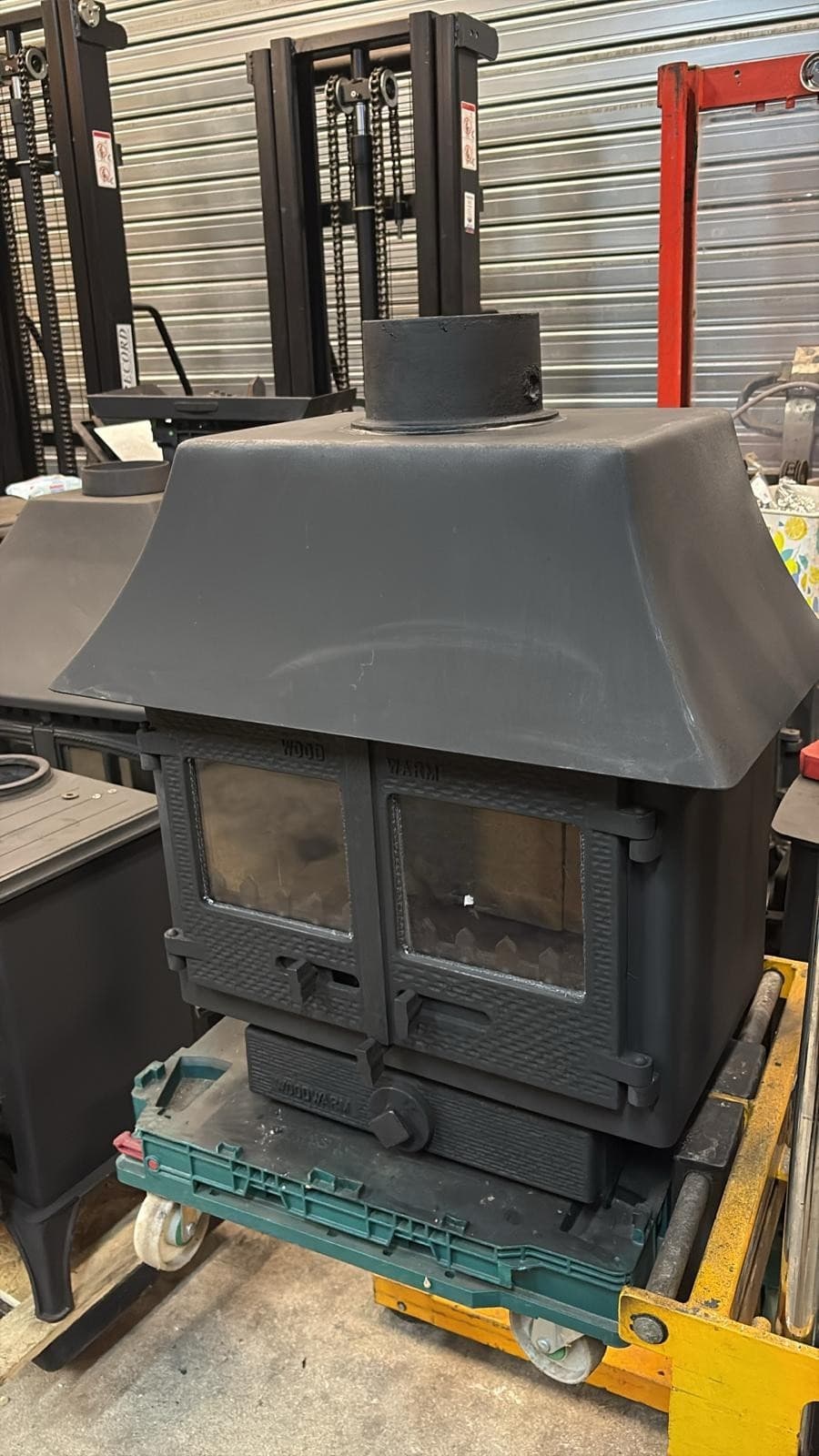 WOODWARM Canopy Stove, 7kW MULTIFUEL, (log,wood+burner), 🚚🚚🚚 — view 4
