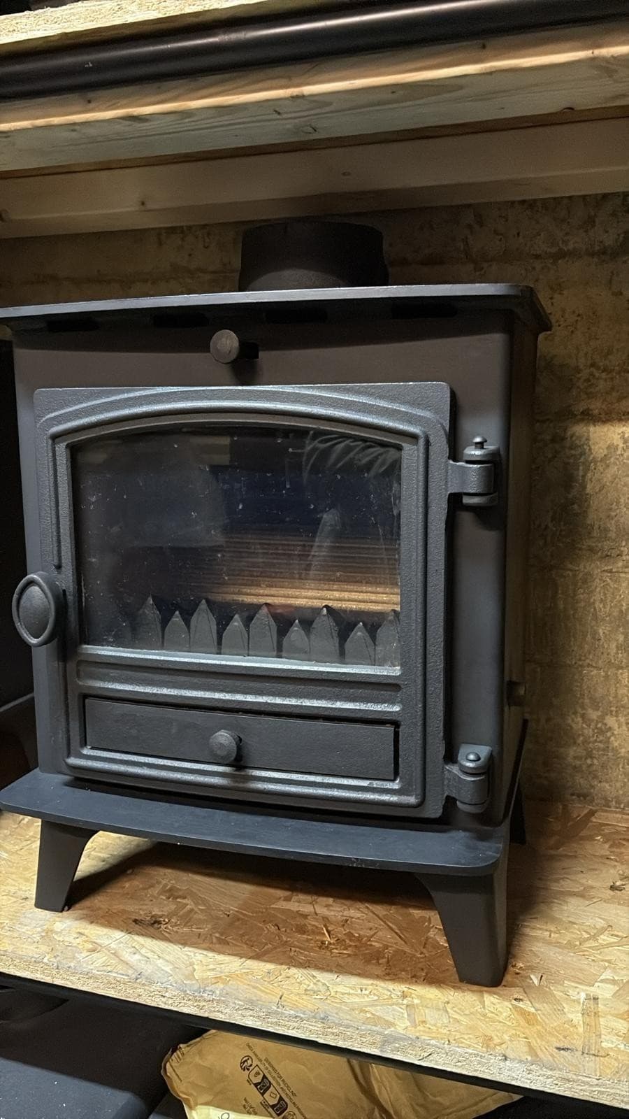Hunter Herald 4 5kw Stove, MULTIFUEL, (log,wood+burner), DEFRA, eco stove🚚🚚🚚 — view 4