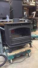Hunter Herald 8 Stove 8kw, BOILER, MULTIFUEL, (log,wood+burner), , 🚚🚚🚚
