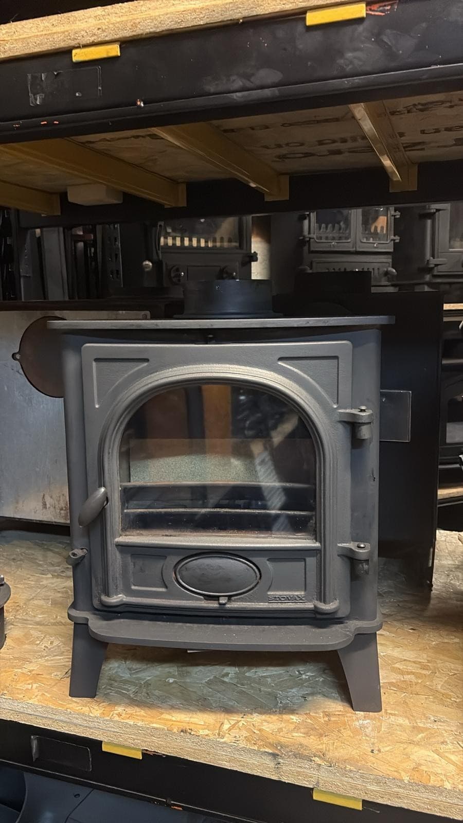 🔥 RESTORED “STOVAX STOCKTON 5” 5KW Multifuel DEFRA stove Wood Log Burner 🔥 — view 4