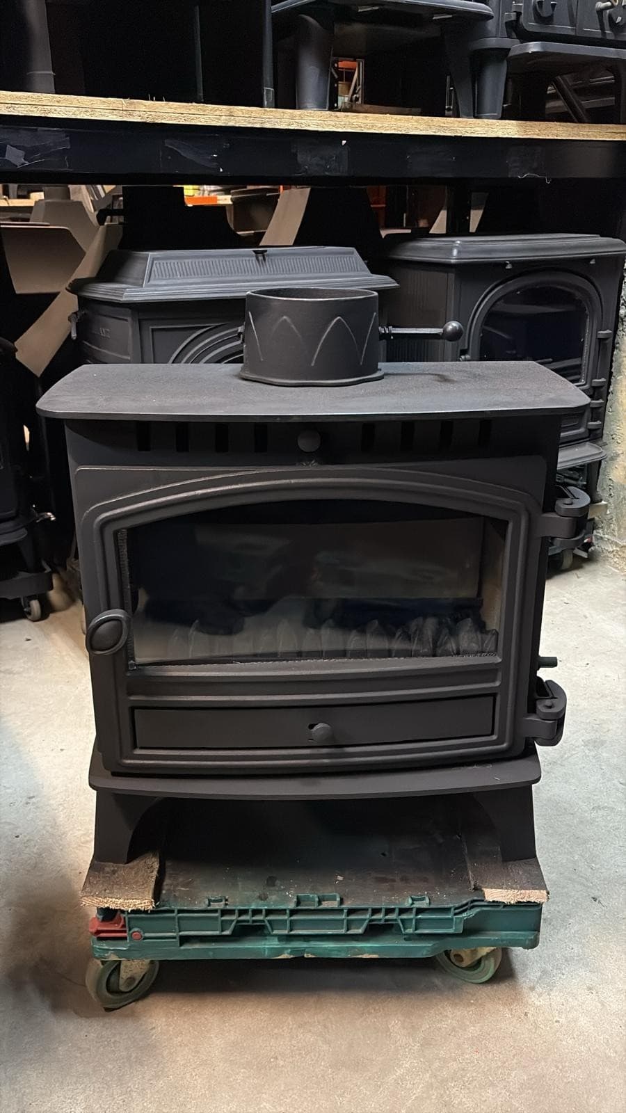 Hunter Herald 8 SLIMLINE Stove 6kw, MULTIFUEL, COAL (log,wood+burner), 🚚🚚🚚 — view 2