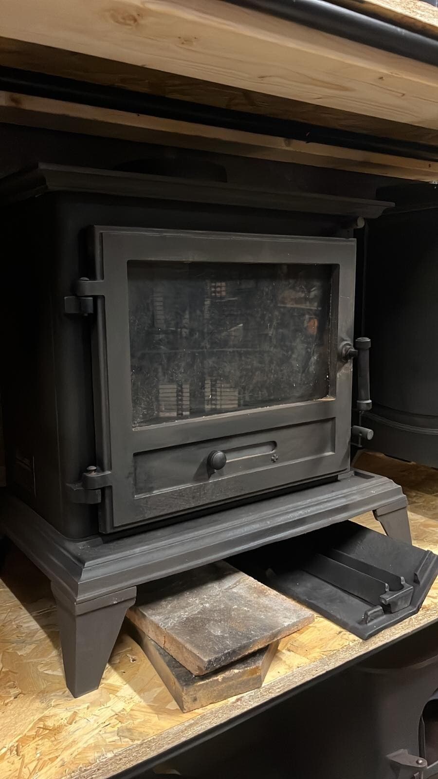 fIREFOX 8 Stove 8kw, MULTIFUEL, (log,wood+burner), DEFRA, ๐๐๐