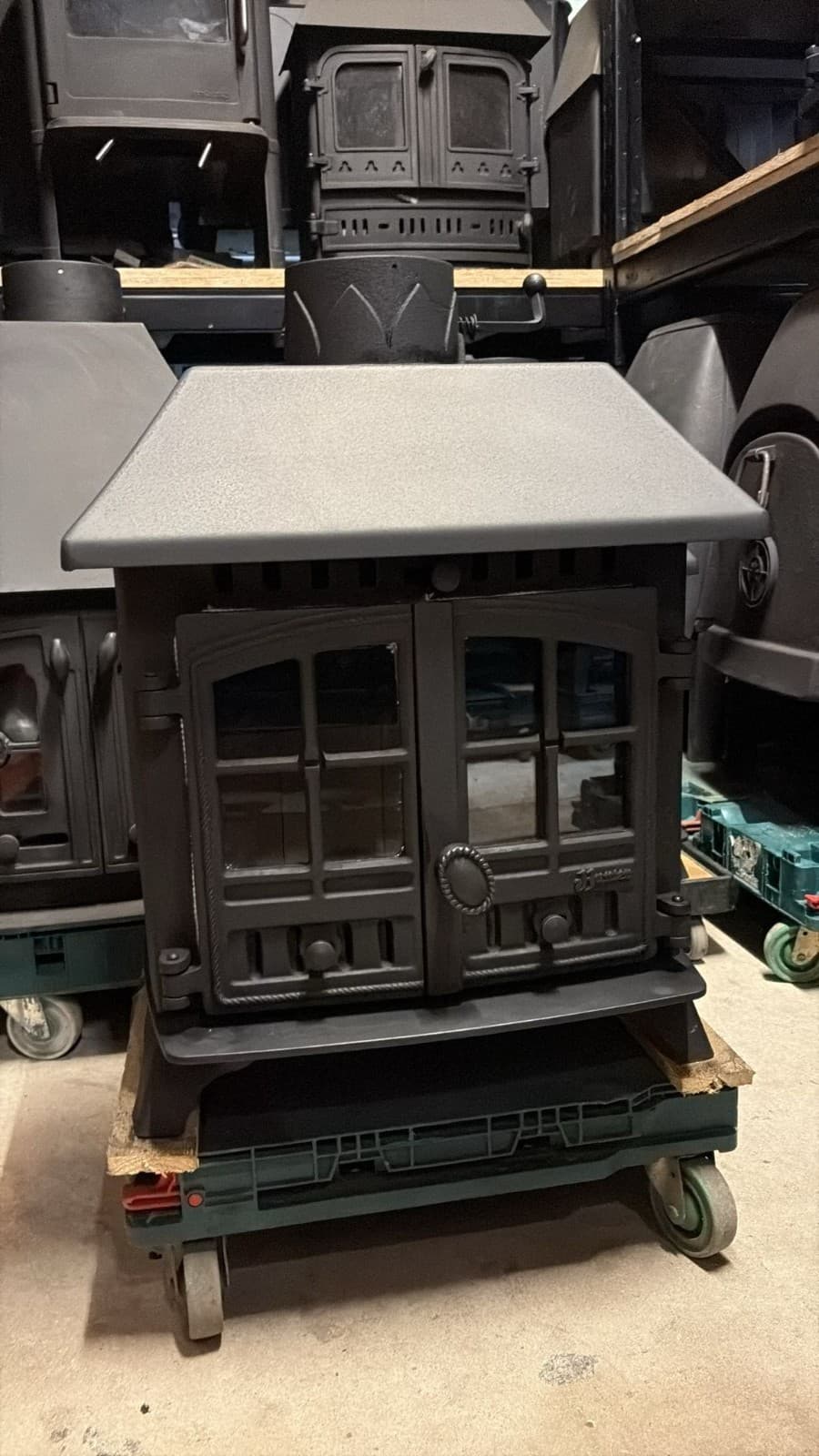 Hunter Herald 6 Stove 6kw, MULTIFUEL, (log,wood+burner), 🚚🚚🚚 — view 4