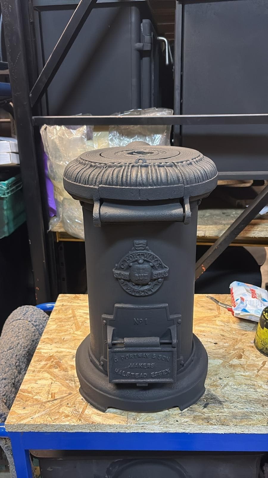 VINTAGE The Tortoise No1 Stove LOG BURNER WOOD BURNING STOVE 4-5KW BRAND NEW — view 4