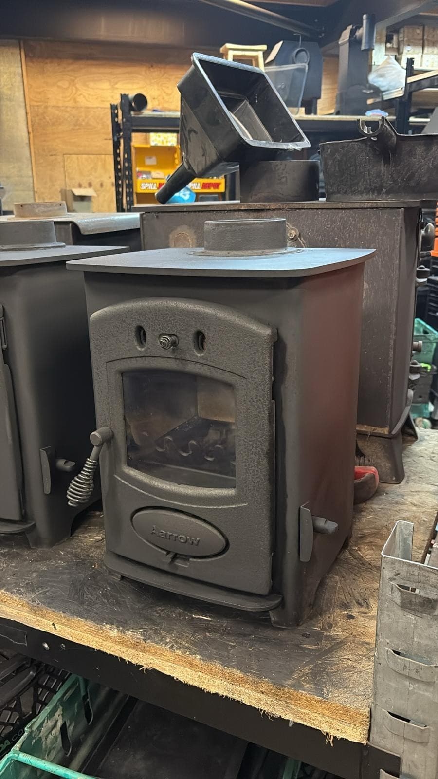 ARROW ACORN 4 Hardy Stove, 4kw MULTIFUEL, (log,wood+burner), DEFRA, eco ๐๐