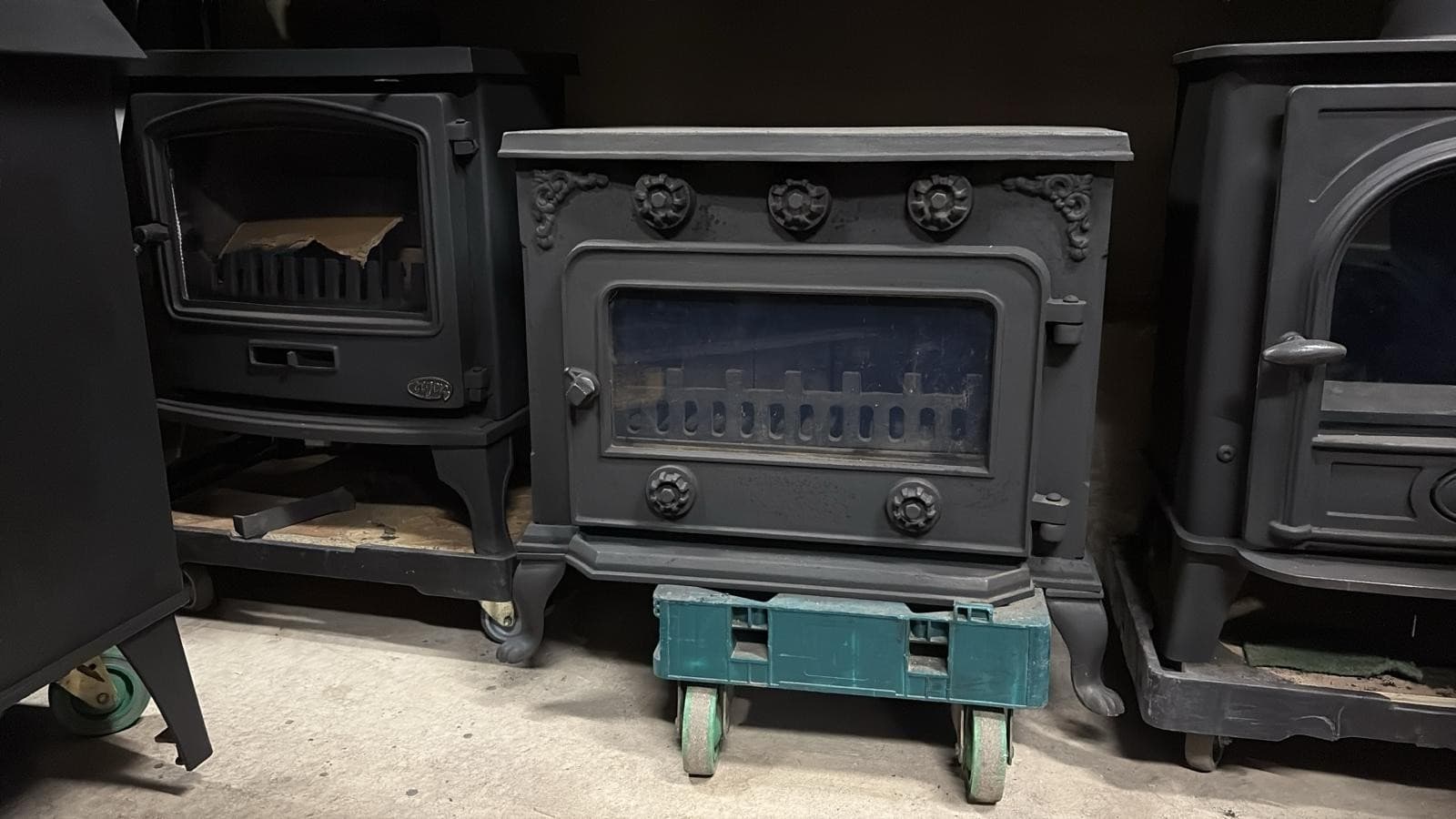 Vintage Country Kiln Cast Iron STOVE 10KW MULTIFUEL, FIRE, BURNER DEFRA, 🚚🚚 — view 3