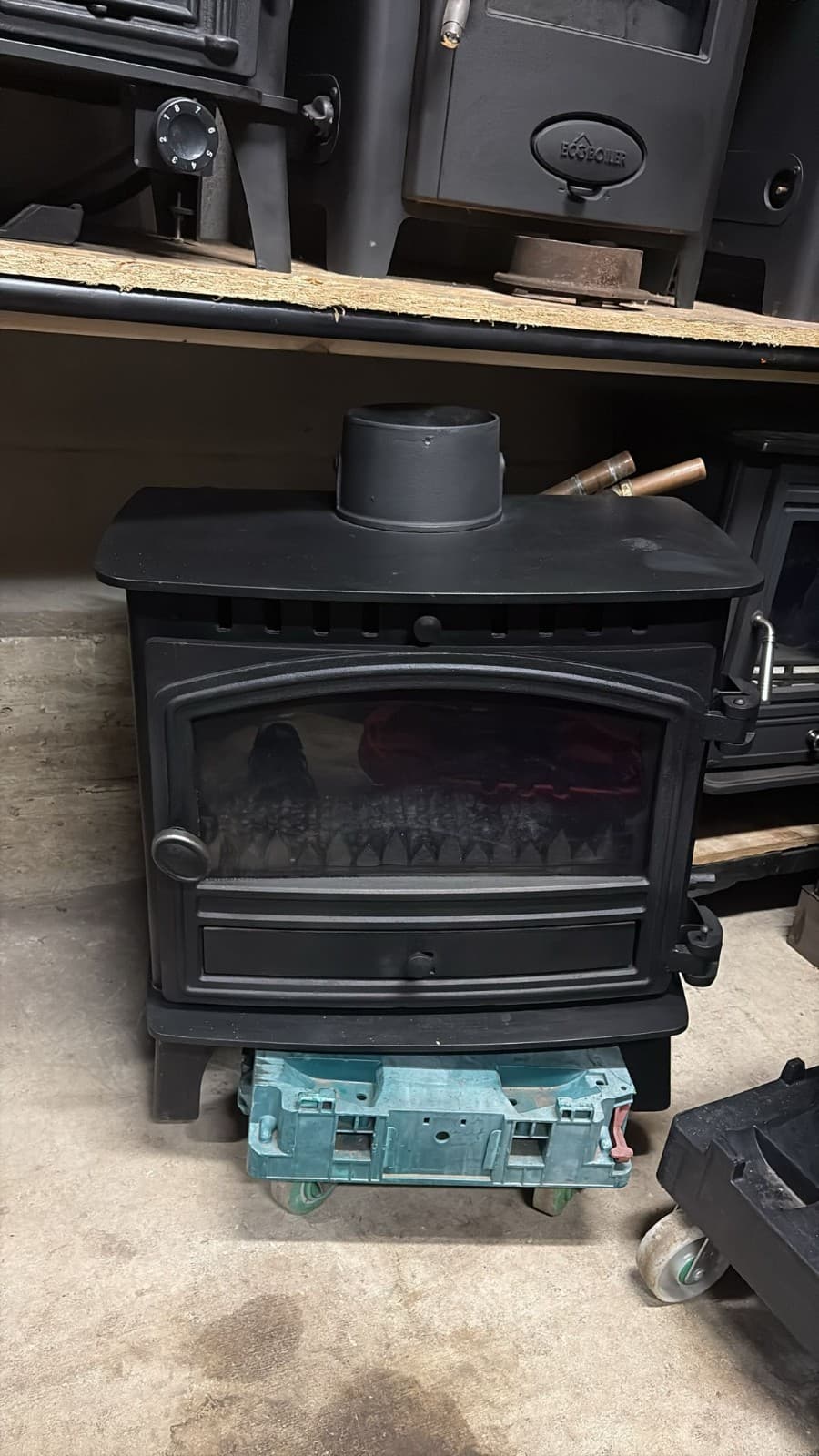 Hunter Herald 8 Stove 8kw, BOILER, MULTIFUEL, COAL (log,wood+burner), ๐๐