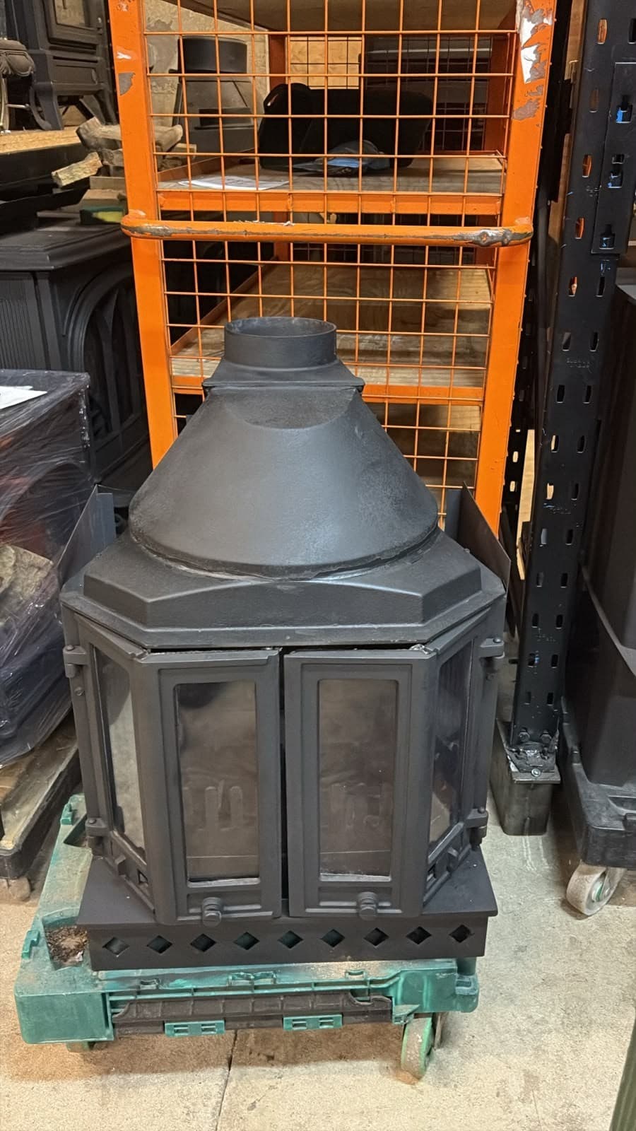 Original Dovre 1800 STOVE, MULTIFUEL,COAL(log,wood+burner) ๐๐ โ view 4