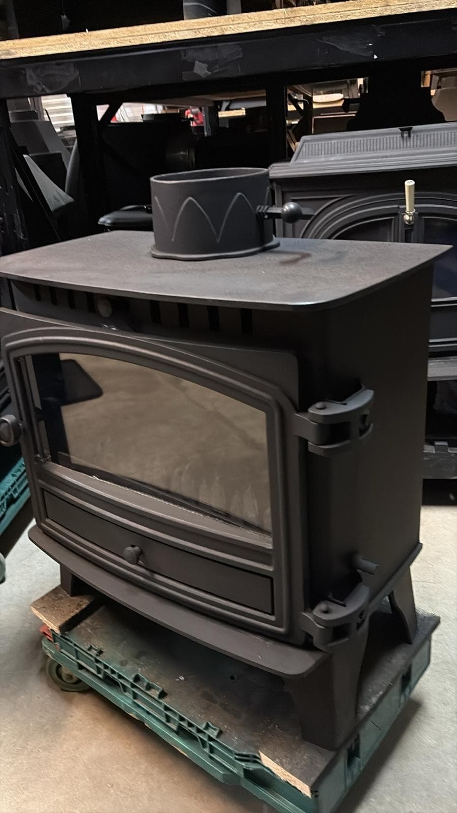 Hunter Herald 8 SLIMLINE Stove 6kw, MULTIFUEL, COAL (log,wood+burner), 🚚🚚🚚 — view 3