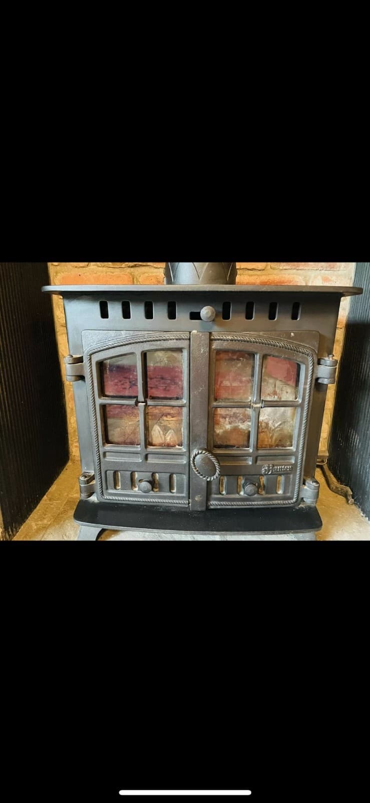 Hunter Herald 6 Stove 6kw, MULTIFUEL, (log,wood+burner), DEFRA, 🚚🚚🚚 — view 2