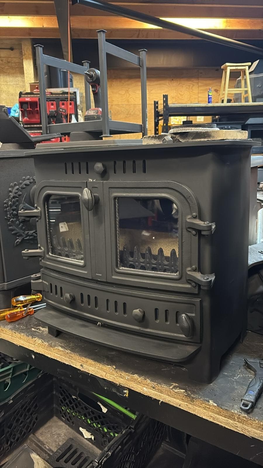 Villager Bayswater Stove, 7kW, MULTIFUEL, COAL (log,wood+burner), ๐๐๐๐ โ view 5