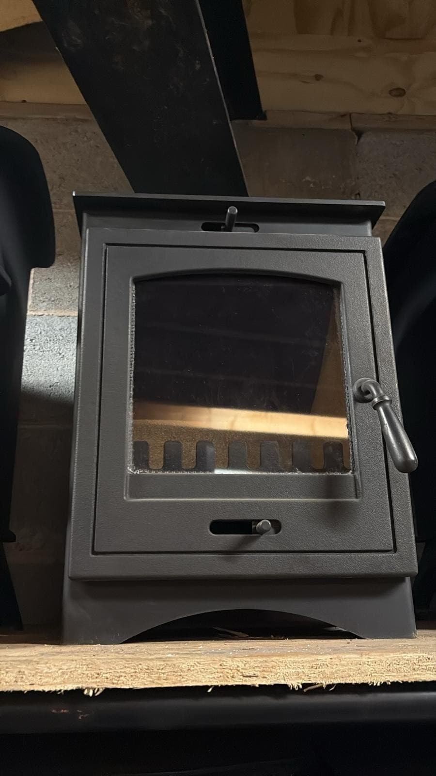 HELIOS 5 Stove 4kw, , MULTIFUEL, (log,wood+burner), DEFRA, ๐๐๐ โ view 2