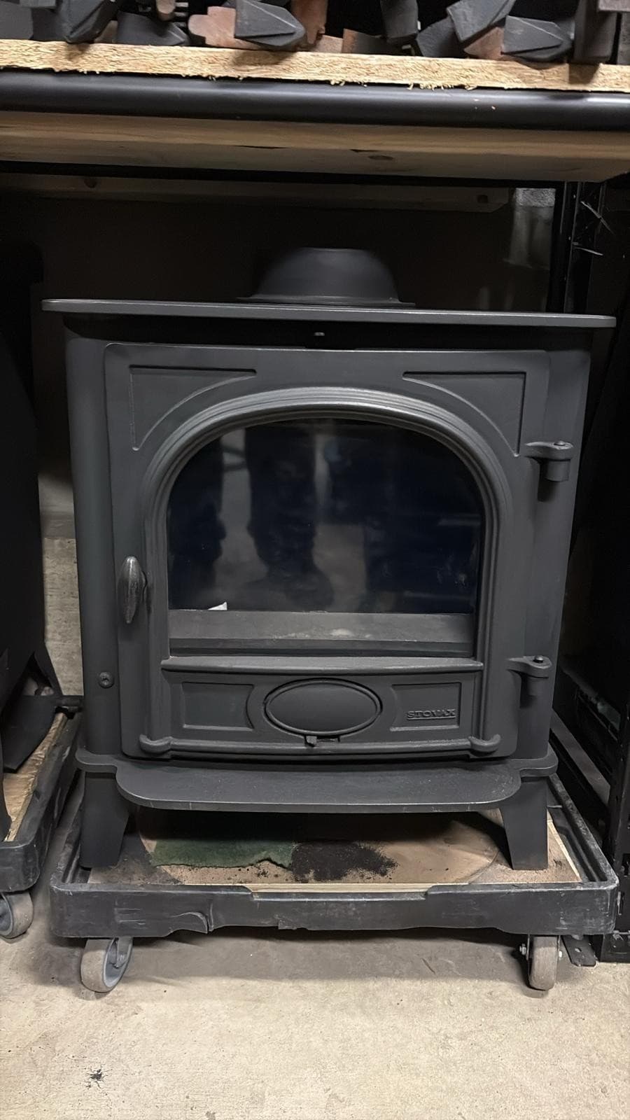 Stovax Stockton 7, BOILER 8kW, Muiltifuel BOILER Stove (log,wood+burner), 🚚🚚 — view 4