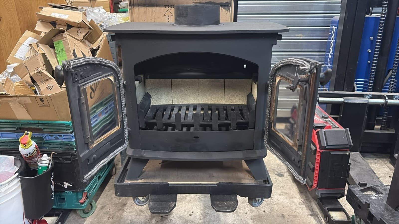 Villager Flatmate Stove, 7kW, COTSWOLD,MULTIFUEL, COAL(log,wood+burner), 🚚🚚 — view 4