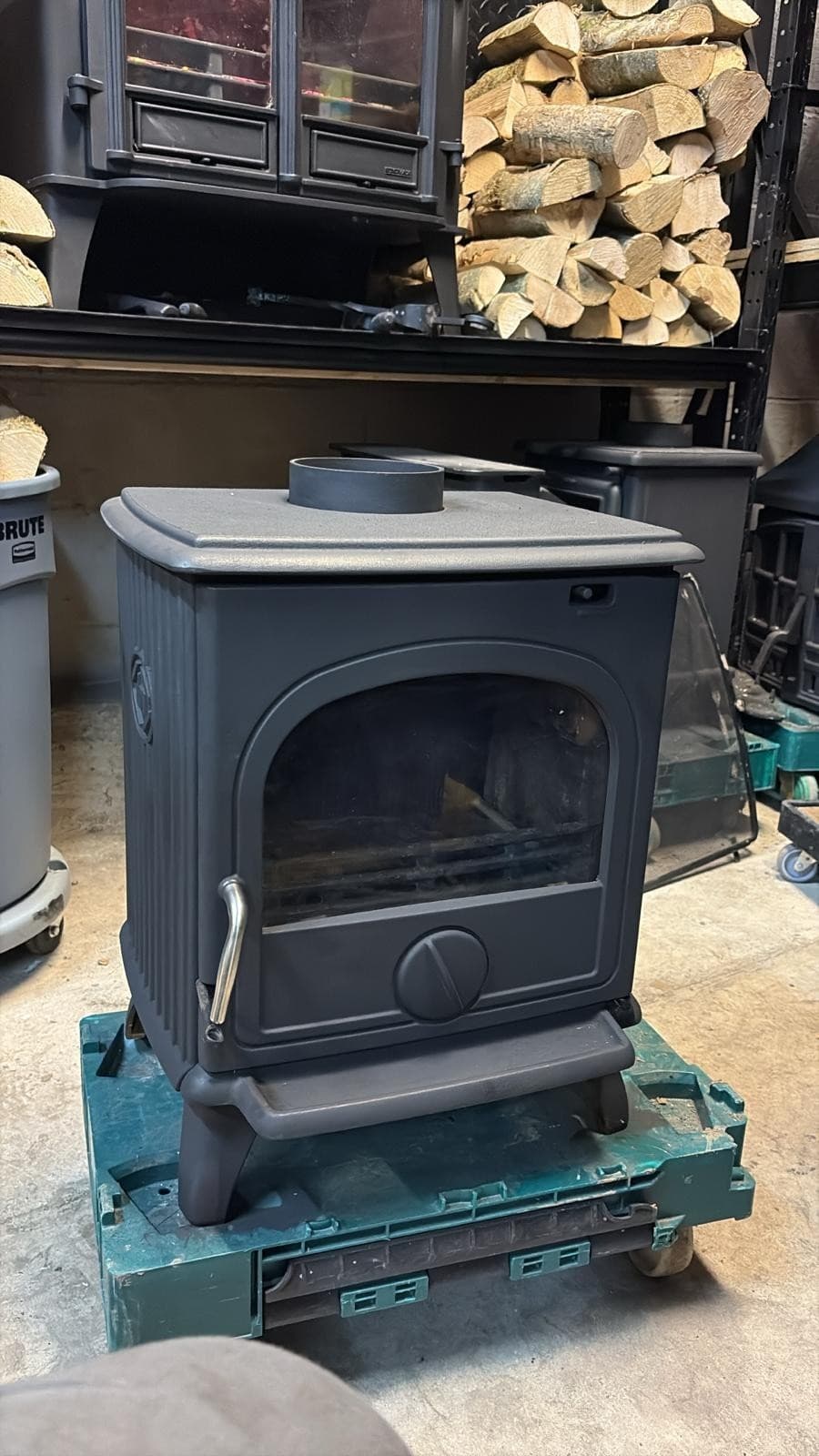 DRU - DRUID 5kw Stove MULTIFUEL, (log,wood+burner), DEFRA, stove🚚 — view 5