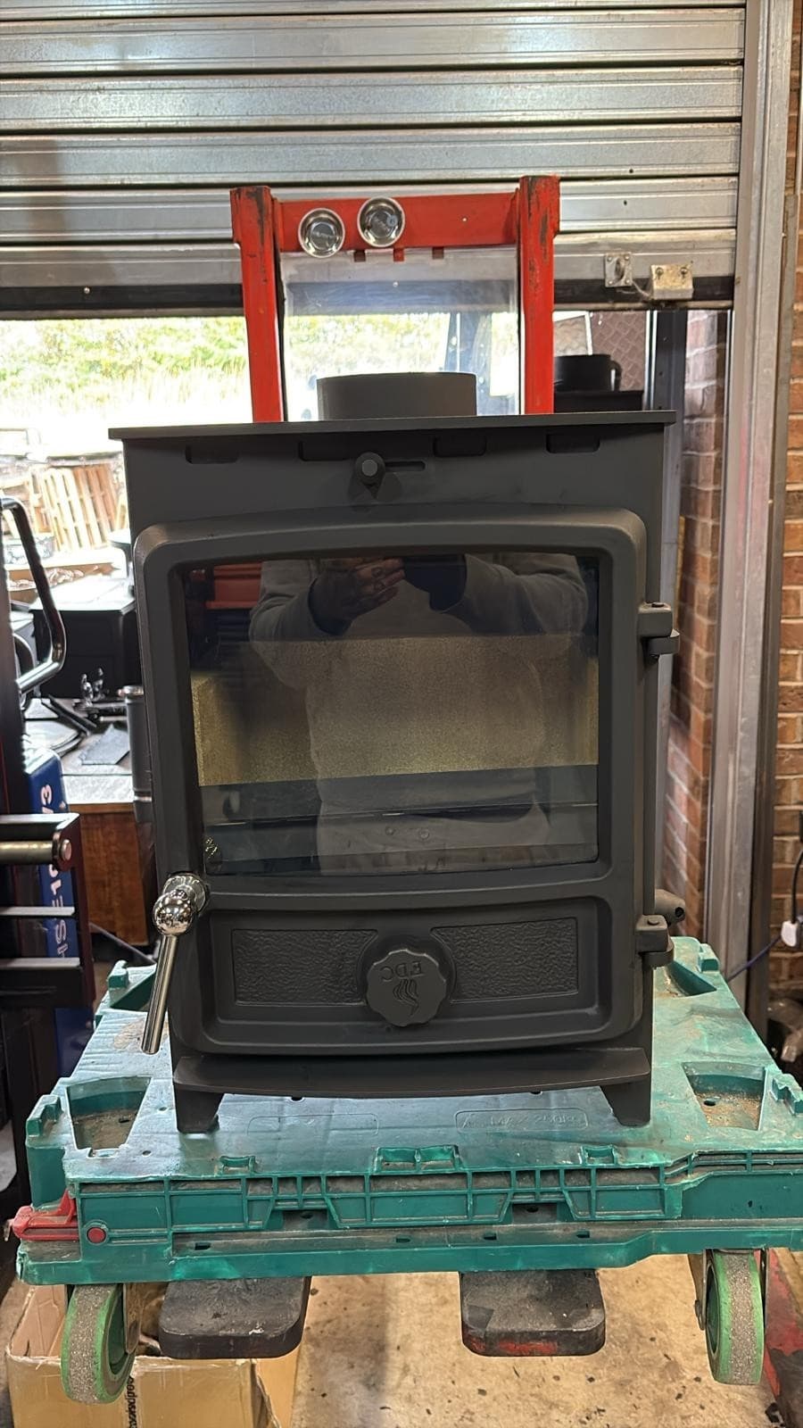 FDC 5 Eco Multifuel Stove Stove, 5kW, Multifuel, COAL(log,wood+burner)🚚🚚🚚 — view 5