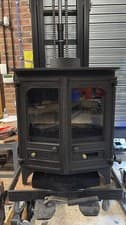 Charnwood Country 6 Stove, MULTIFUEL, COAL (log,wood+burner), DEFRA, 🚚🚚🚚