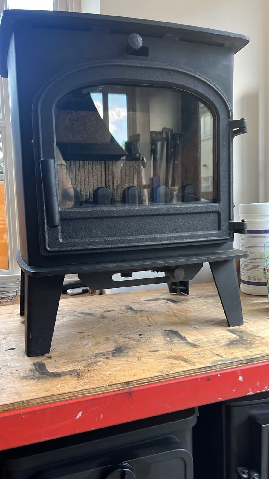 Hunter Cleanburn Lovenholm Stove, MULTIFUEL, (log,wood+burner), DEFRA, eco stove — view 5