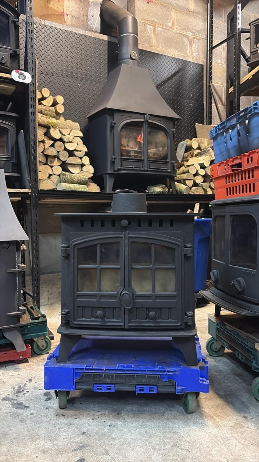 Hunter Herald 5 SLIMLINE LOG BURNING Stove 8kw, Woodburner (log,wood+burner)🚚 — view 3