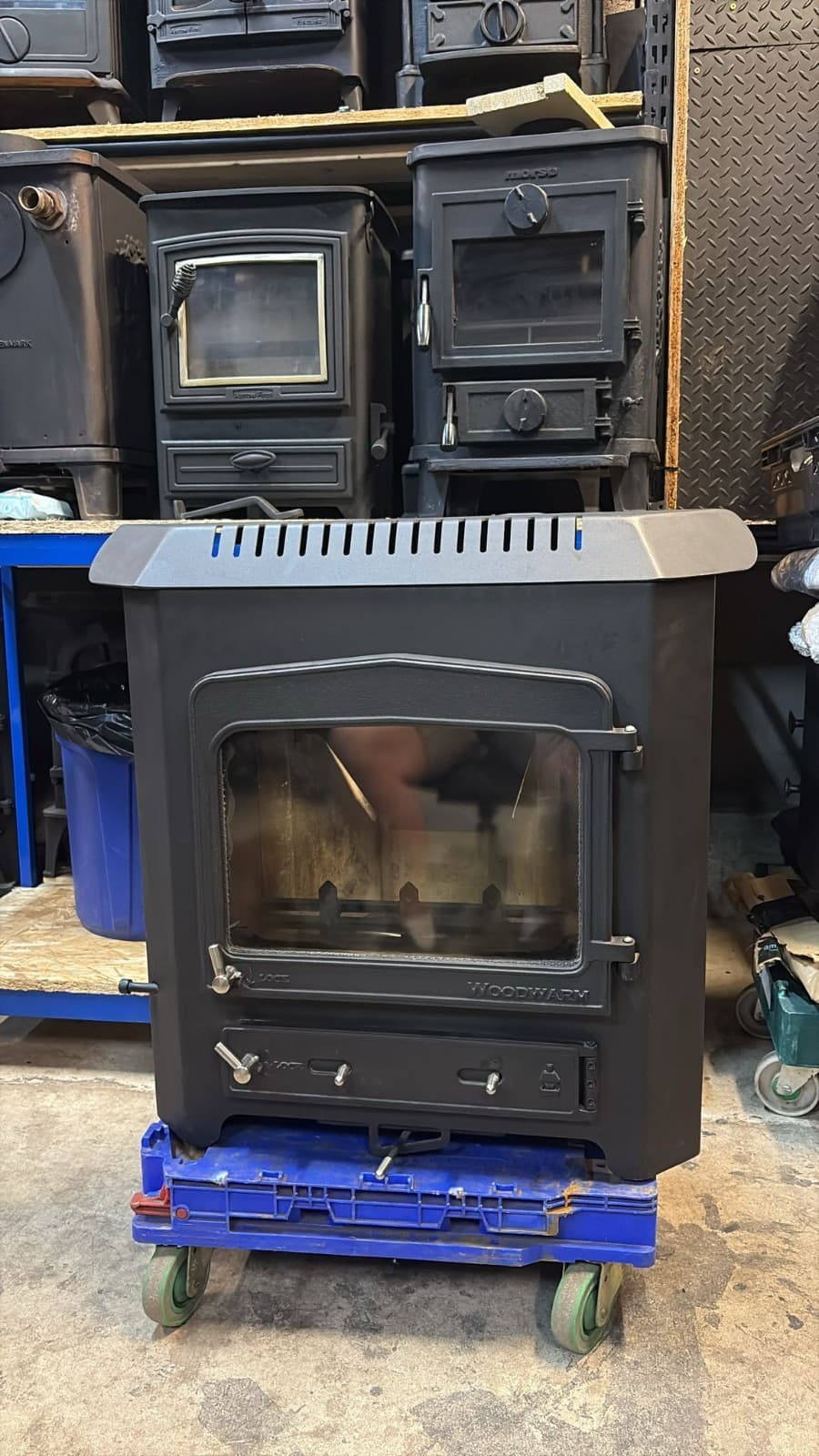 WOODWARM FIREVIEW Inset Stove 5Kw, Multifuel DELIVERY LOGBURNER WOODBURNER — view 3