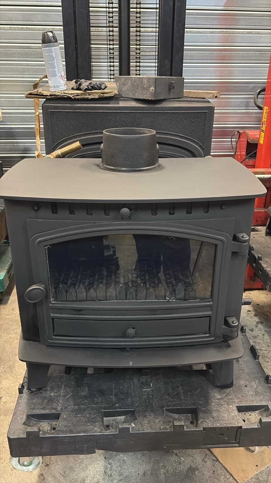 Hunter Herald 14 BOILER Stove, 14KW, MULTIFUEL, (log,wood+burner) BOILER ๐๐ โ view 5