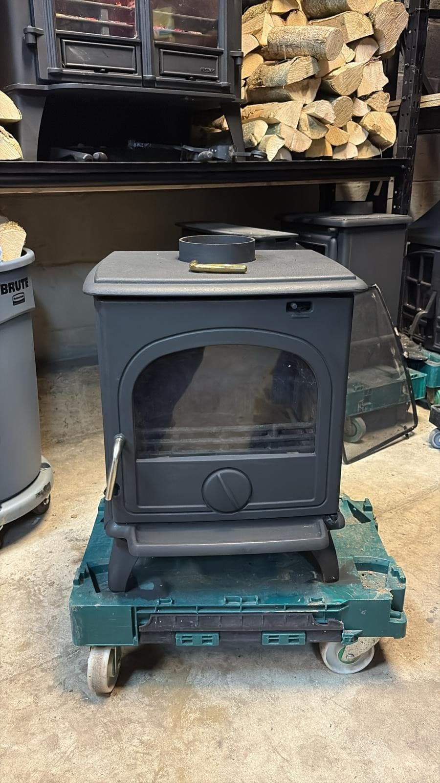 DRU - DRUID 5kw Stove MULTIFUEL, (log,wood+burner), DEFRA, stove🚚 — view 4