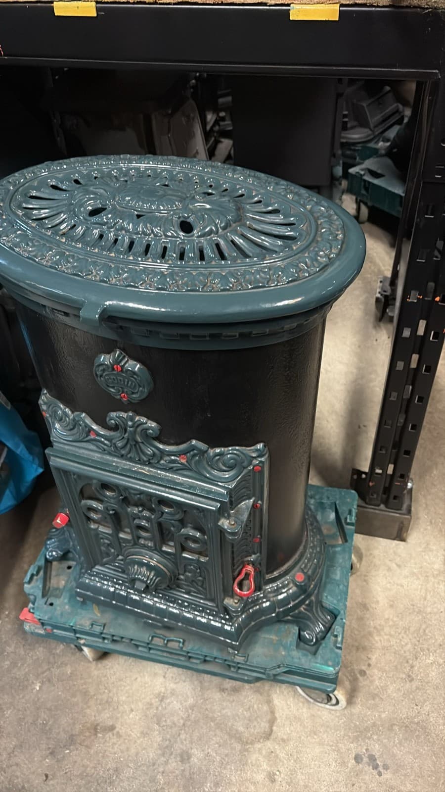 Large Godin Vintage - mulitifuel Wood Burner Stove — view 4