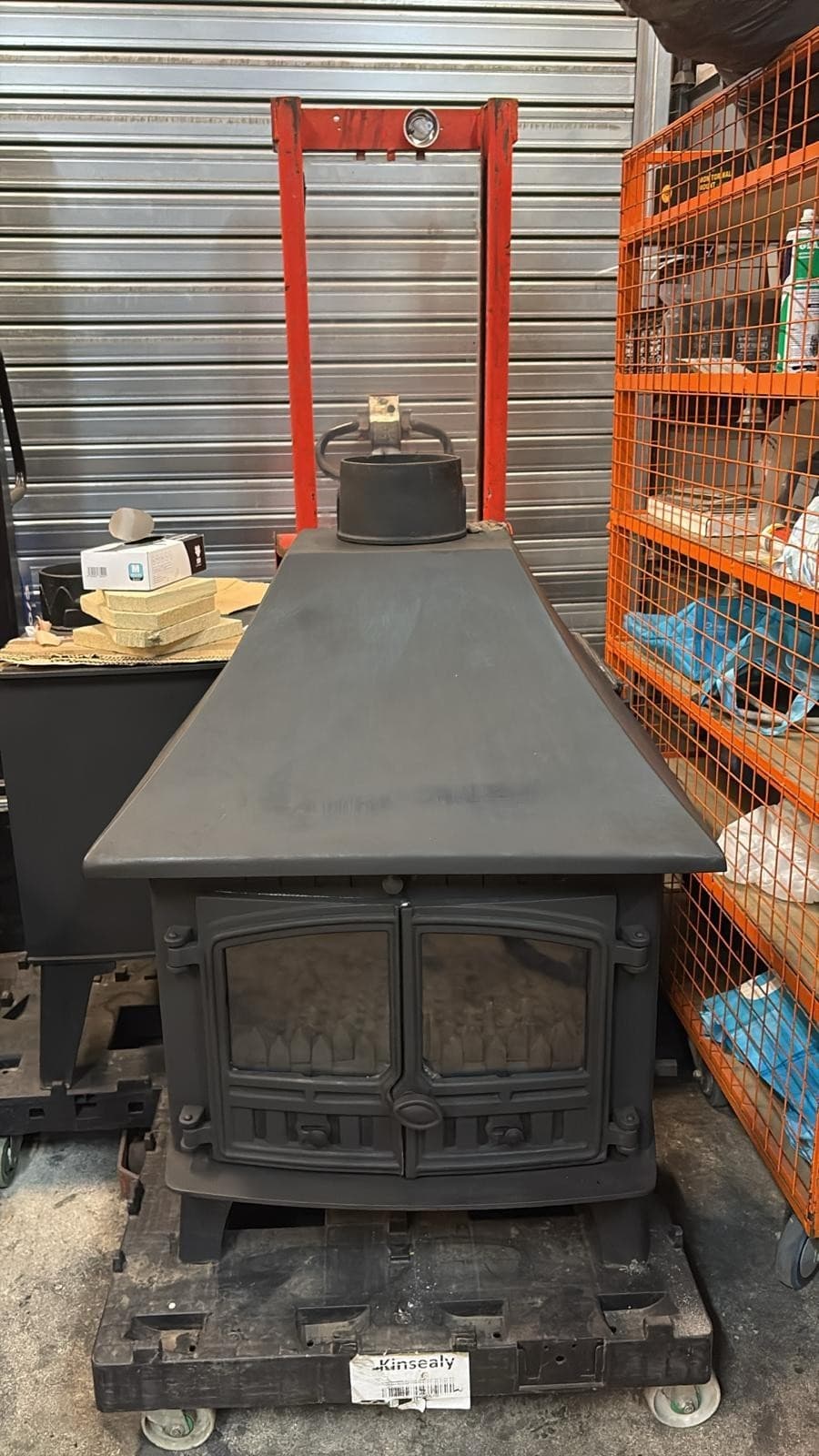 Hunter Herald 14 BOILER Stove, 14KW, MULTIFUEL, (log,wood+burner) BOILER 🚚🚚 — view 2