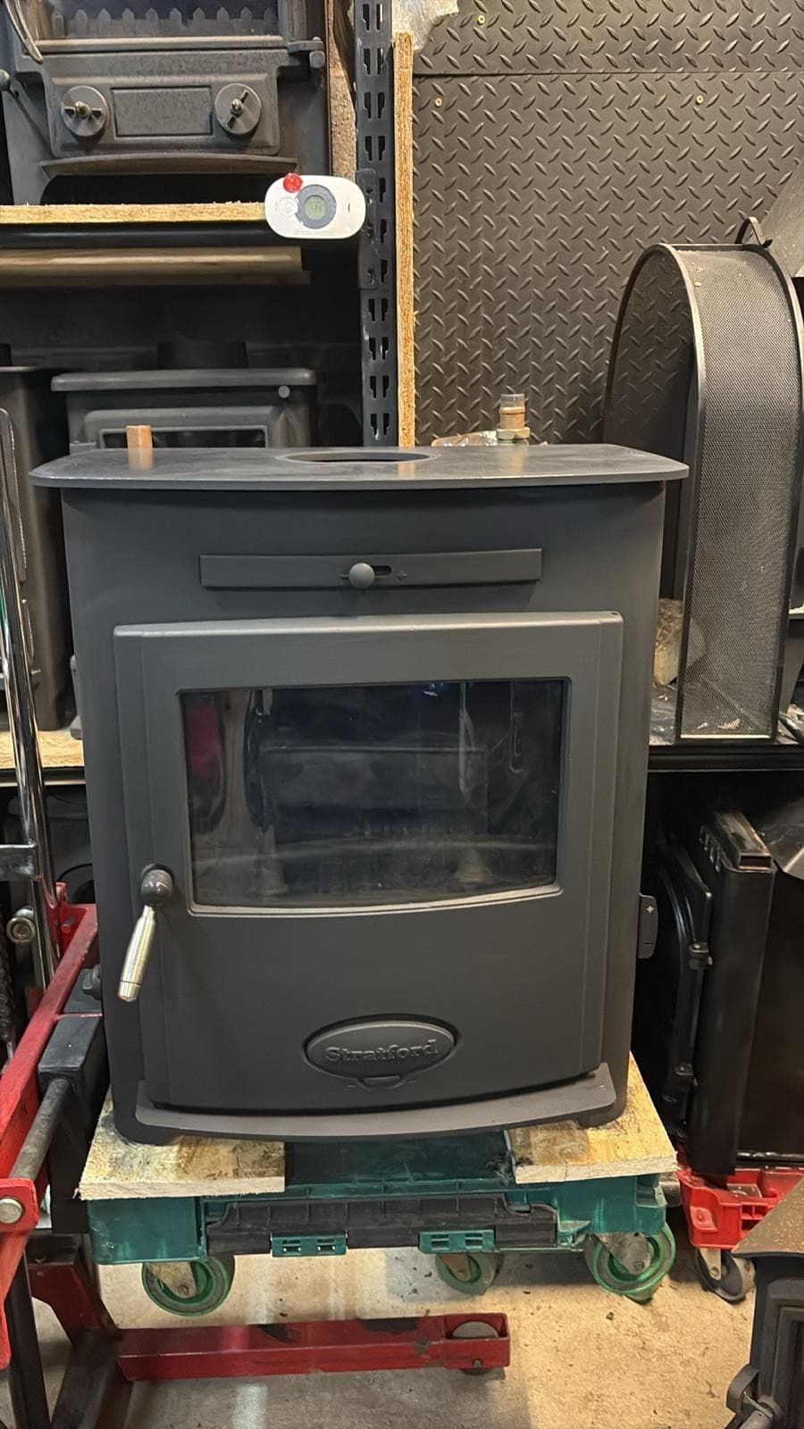 25KW BOILER STOVE Stratford eco Boiler 25, Multifuel, COAL (log,wood+burner) — view 2