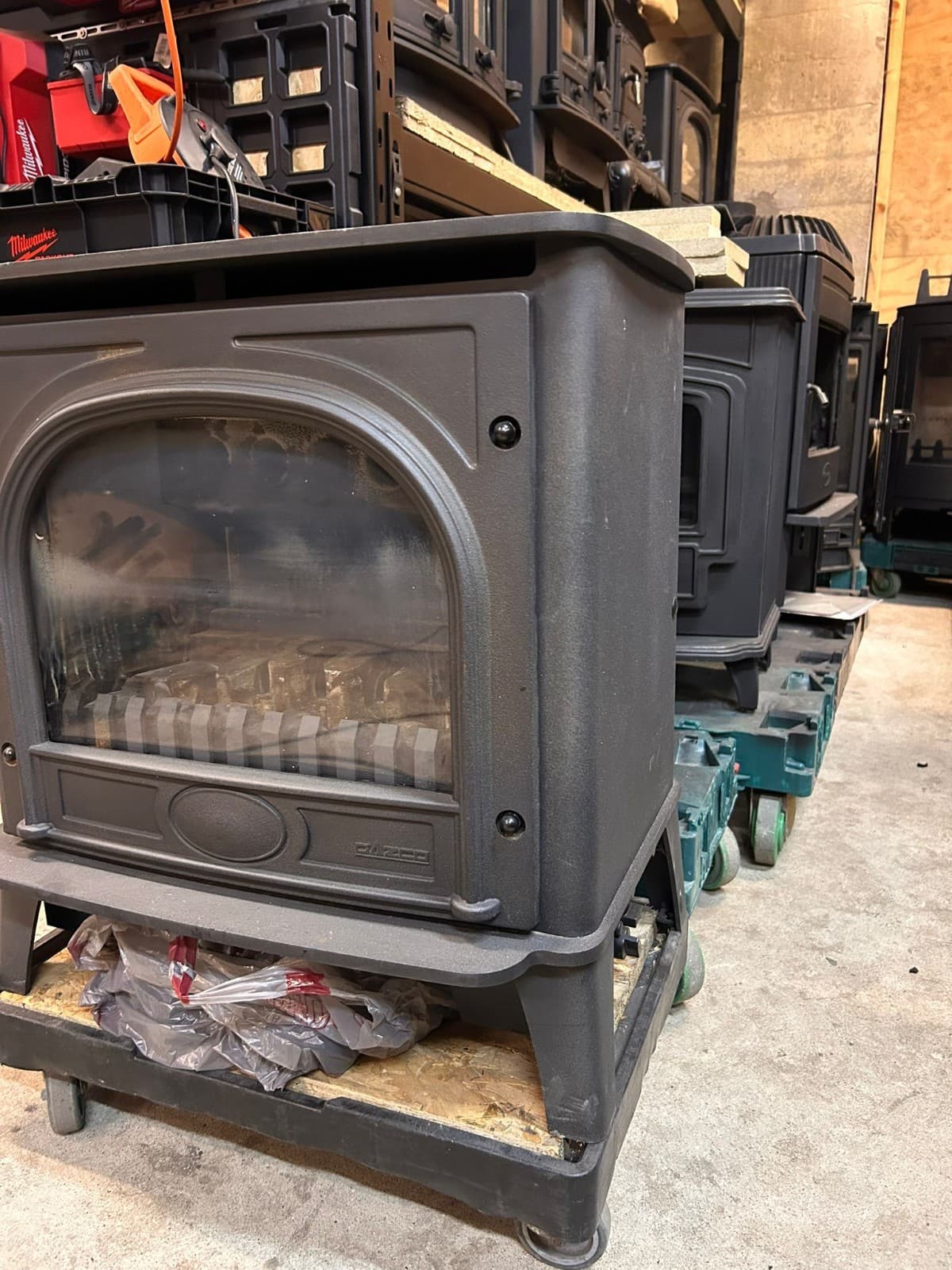 Gazco ASHTON Stockton 8 GAS 6.6KW Medium 8574 Gas Stove Fire CON FLUE — view 2